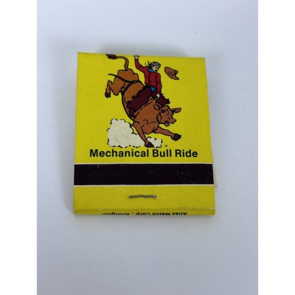 Cotton Eyed Joe’s Matchbook Empty Dallas Texas Mechanical BullRide Western Disco - Picture 2 of 3